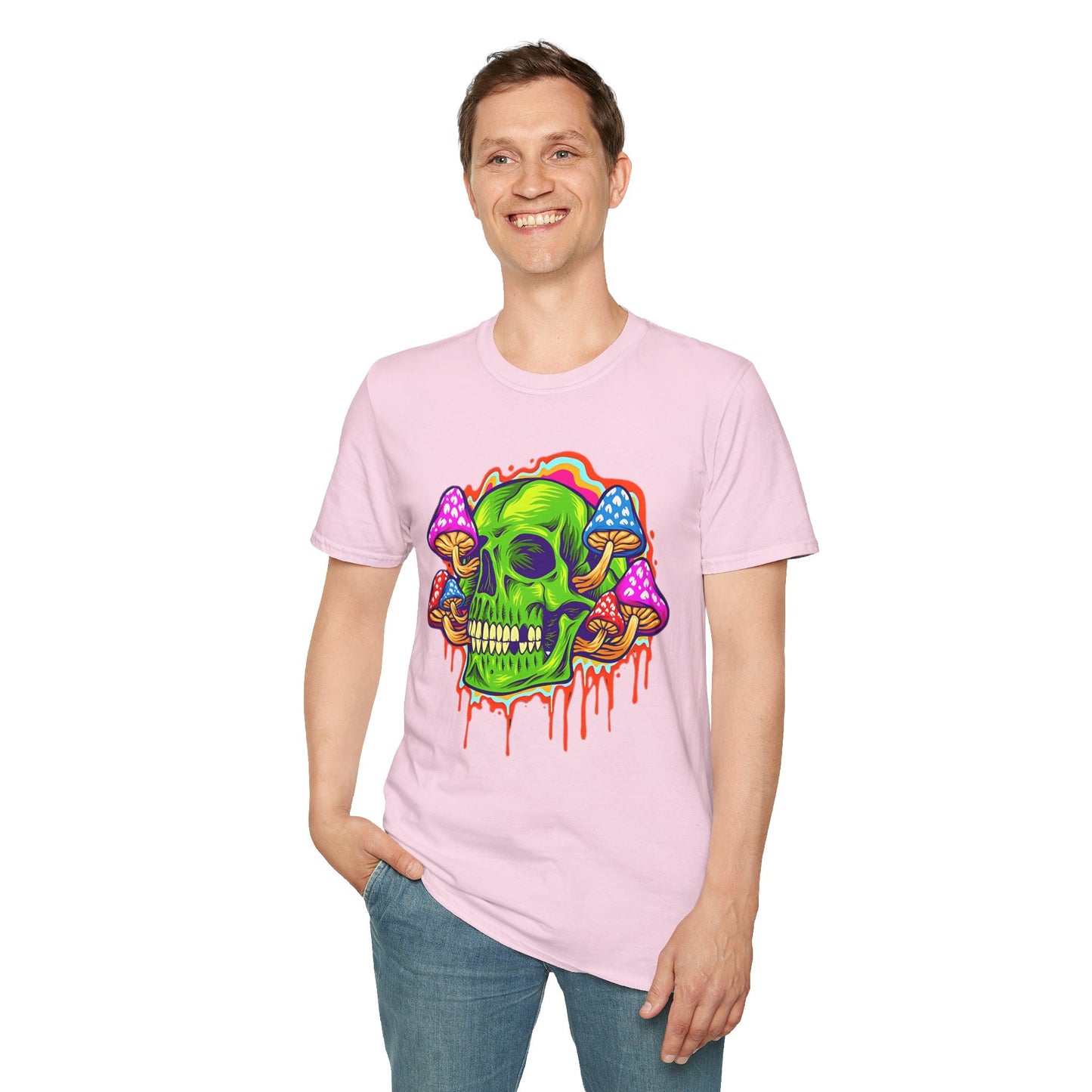 Skull Tee Shirt, Skeleton Shirt, Shirt with Skull, Shirt with Skeleton