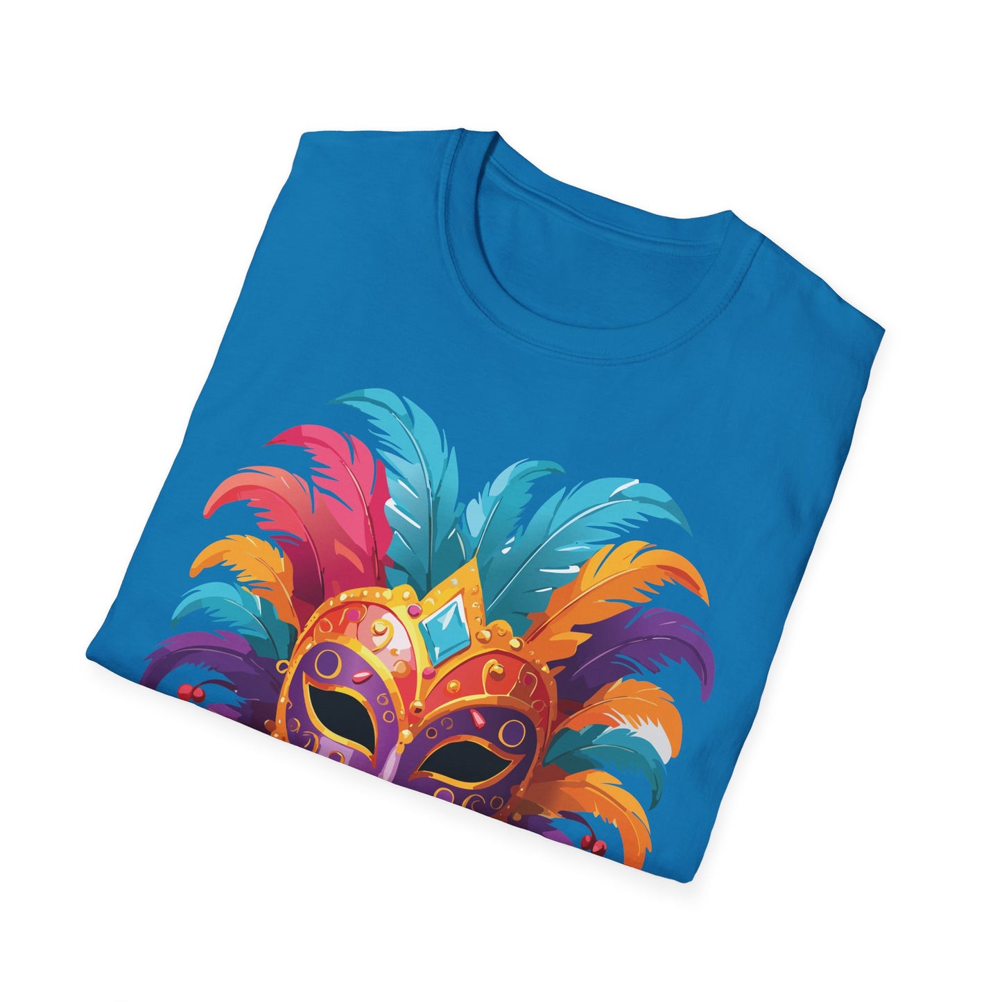 Mask Tee Shirt, Mask Shirt, Shirt with Mask, Masquerade Tees