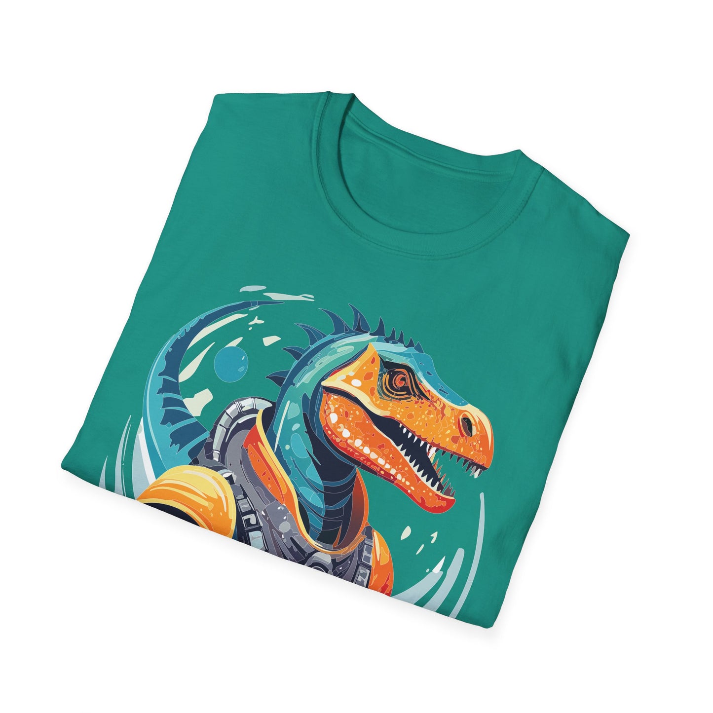 Gildan Alien Cosmos T Shirt Unisex Softstyle 64000 Cotton Tee With Alien Art Design Graphic Print