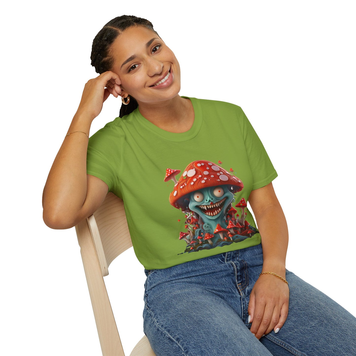 Mashroom Tee Shirt, Mashroom Shirt, Shirt with Funny Mashroom, Shirt with Fungus