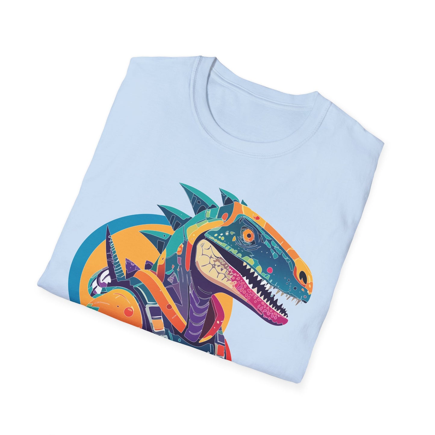 Unisex Alien Cosmos Shirt With Art Design Gildan Softstyle 64000 Short Sleeve Tee