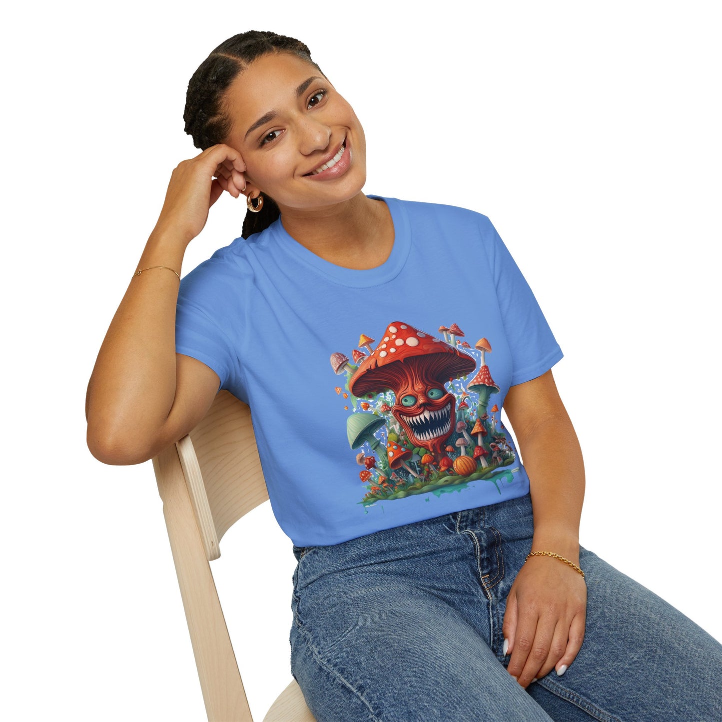 Mashroom Tee Shirt, Mashroom Shirt, Shirt with Funny Mashroom, Shirt with Fungus