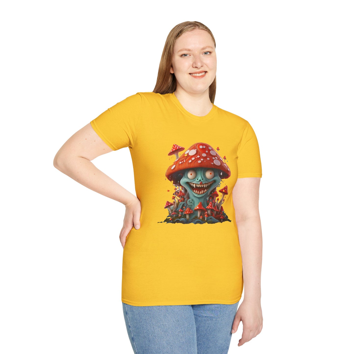 Mashroom Tee Shirt, Mashroom Shirt, Shirt with Funny Mashroom, Shirt with Fungus