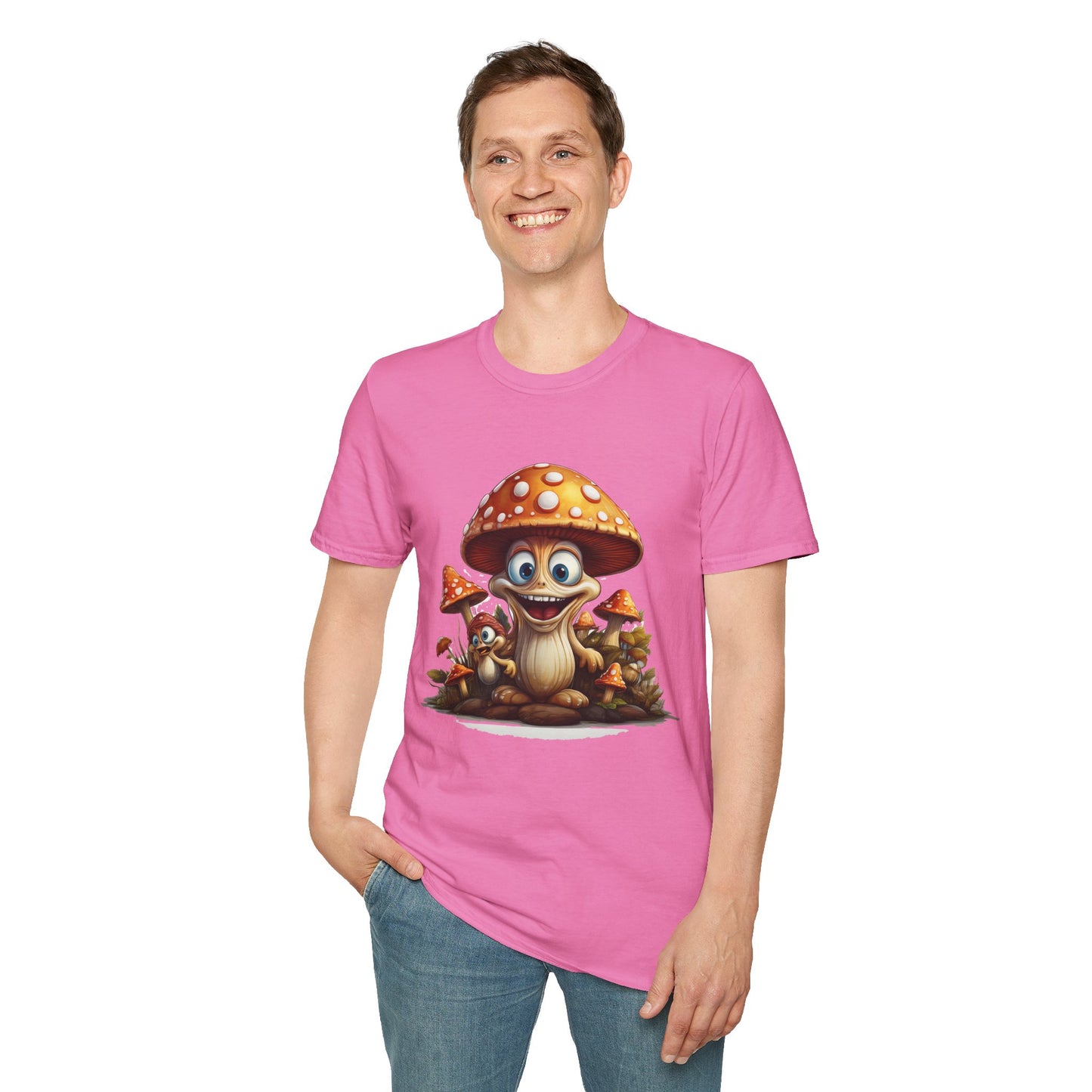 Mashroom Tee Shirt, Mashroom Shirt, Shirt with Funny Mashroom, Shirt with Fungus