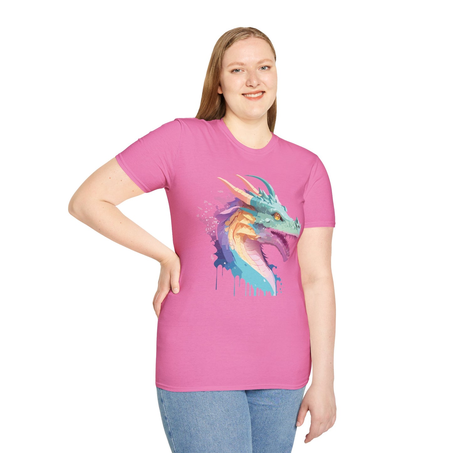 Dragon T Shirt, Dragon Shirt, Shirt with Animals, Animal Shirt