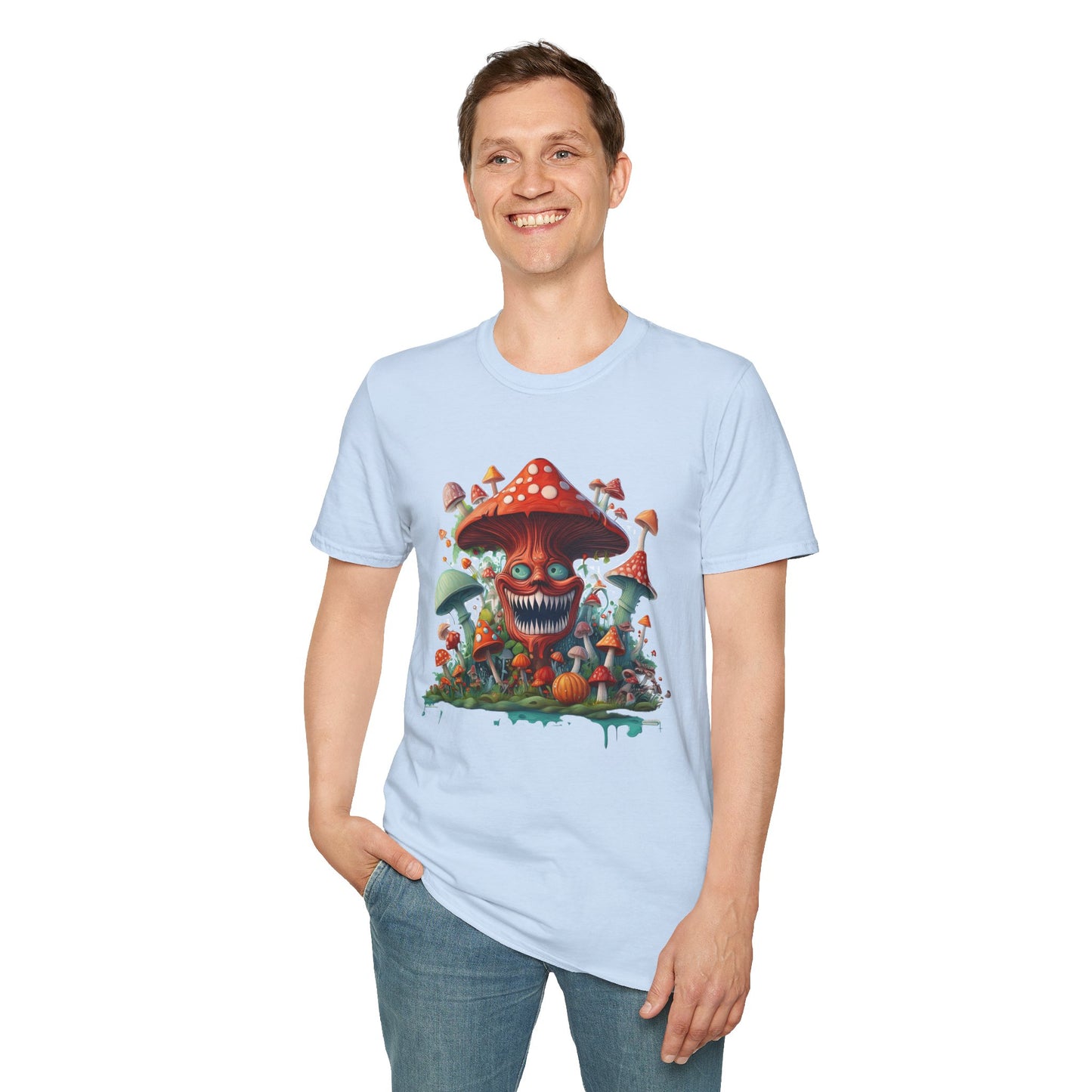 Mashroom Tee Shirt, Mashroom Shirt, Shirt with Funny Mashroom, Shirt with Fungus