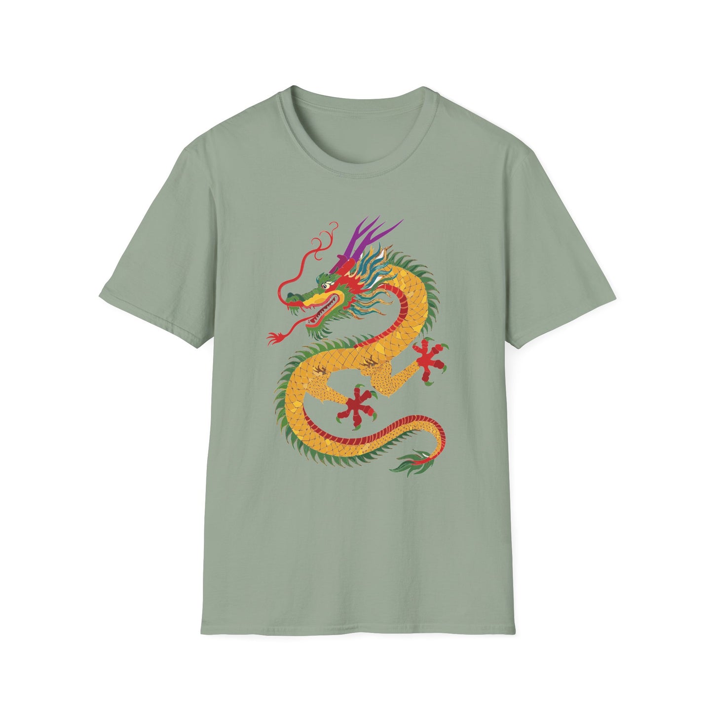 Dragon T Shirt, Dragon Shirt, Shirt with Animals, Animal Shirt