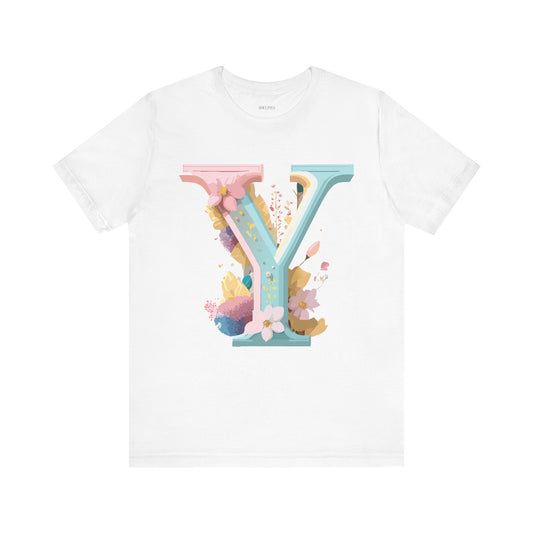 Letter Shirt, Letter Y Shirt