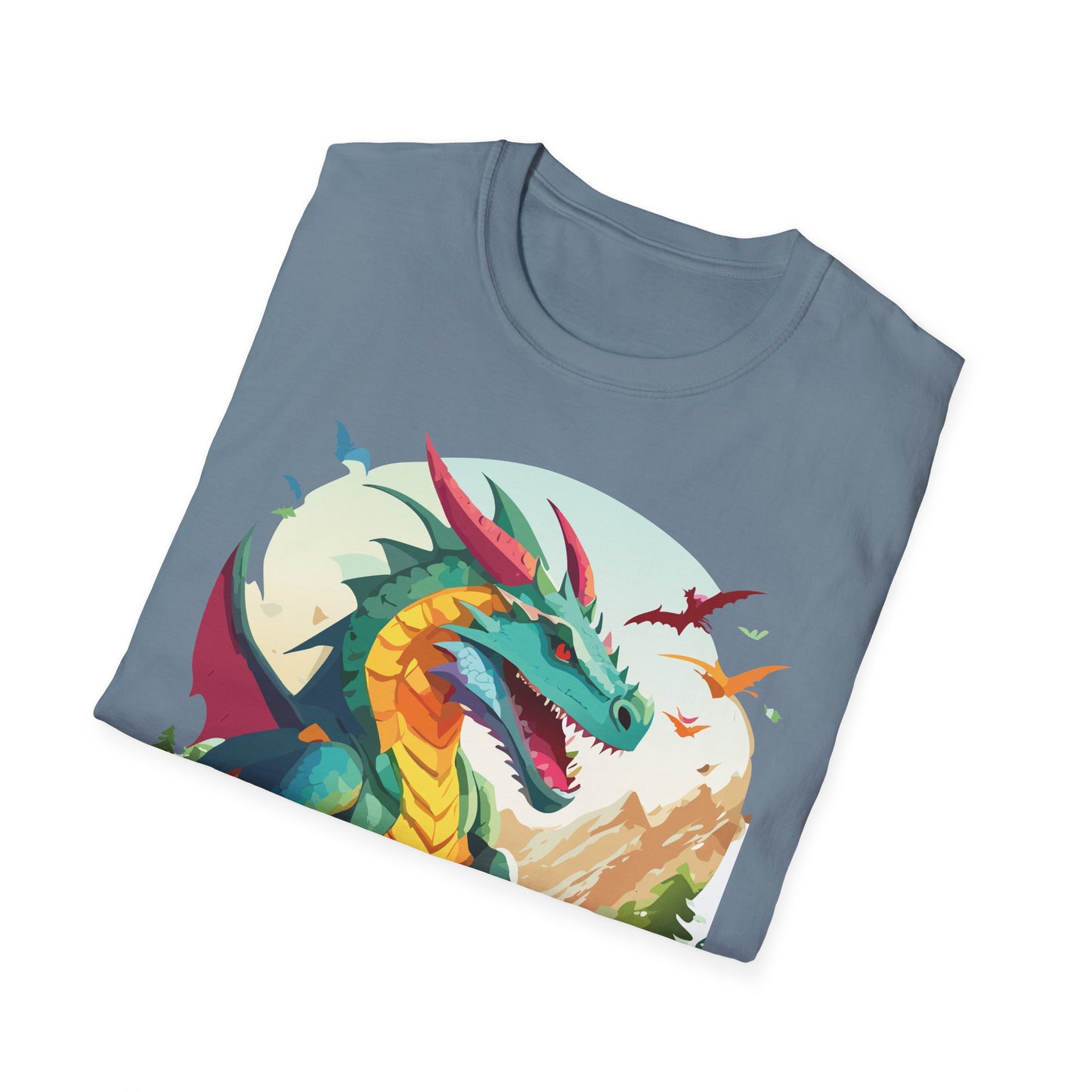 Dragon T Shirt, Dragon Shirt, Shirt with Animals, Animal Shirt