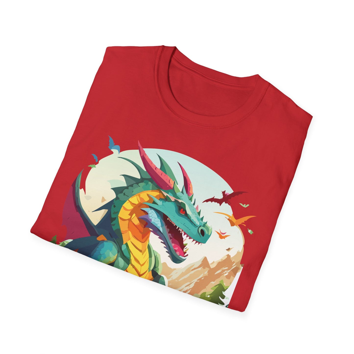 Dragon T Shirt, Dragon Shirt, Shirt with Animals, Animal Shirt