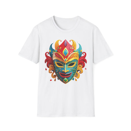Mask Tee Shirt, Mask Shirt, Shirt with Mask, Masquerade Tees