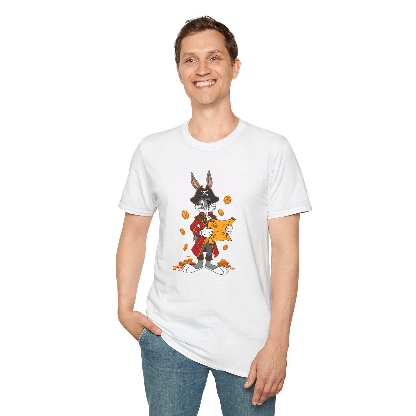 Bugs Bunny Shirt, Bugs Bunny T Shirt, Shirt with Bugs Bunny, T Shirt with Cartoon, Cartoon on T Shirt, Animation Shirt