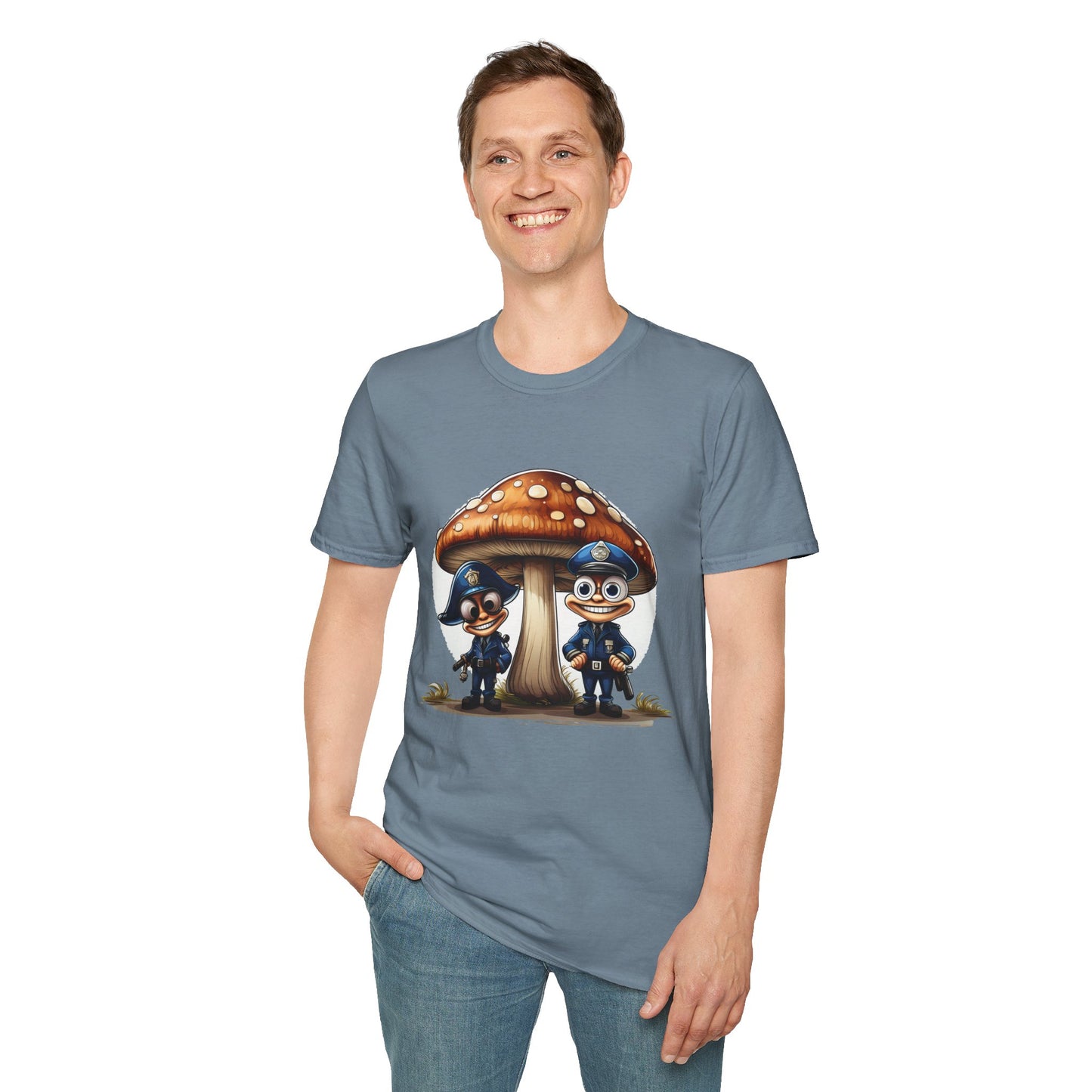 Mashroom Tee Shirt, Mashroom Shirt, Shirt with Funny Mashroom, Shirt with Fungus