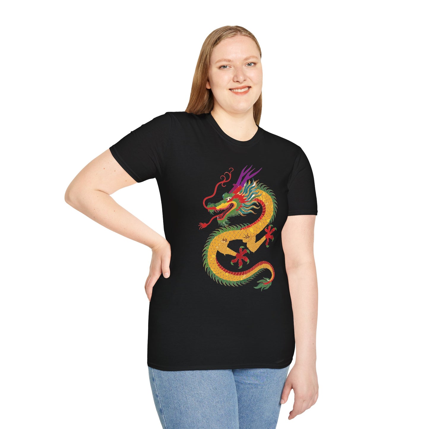 Dragon T Shirt, Dragon Shirt, Shirt with Animals, Animal Shirt