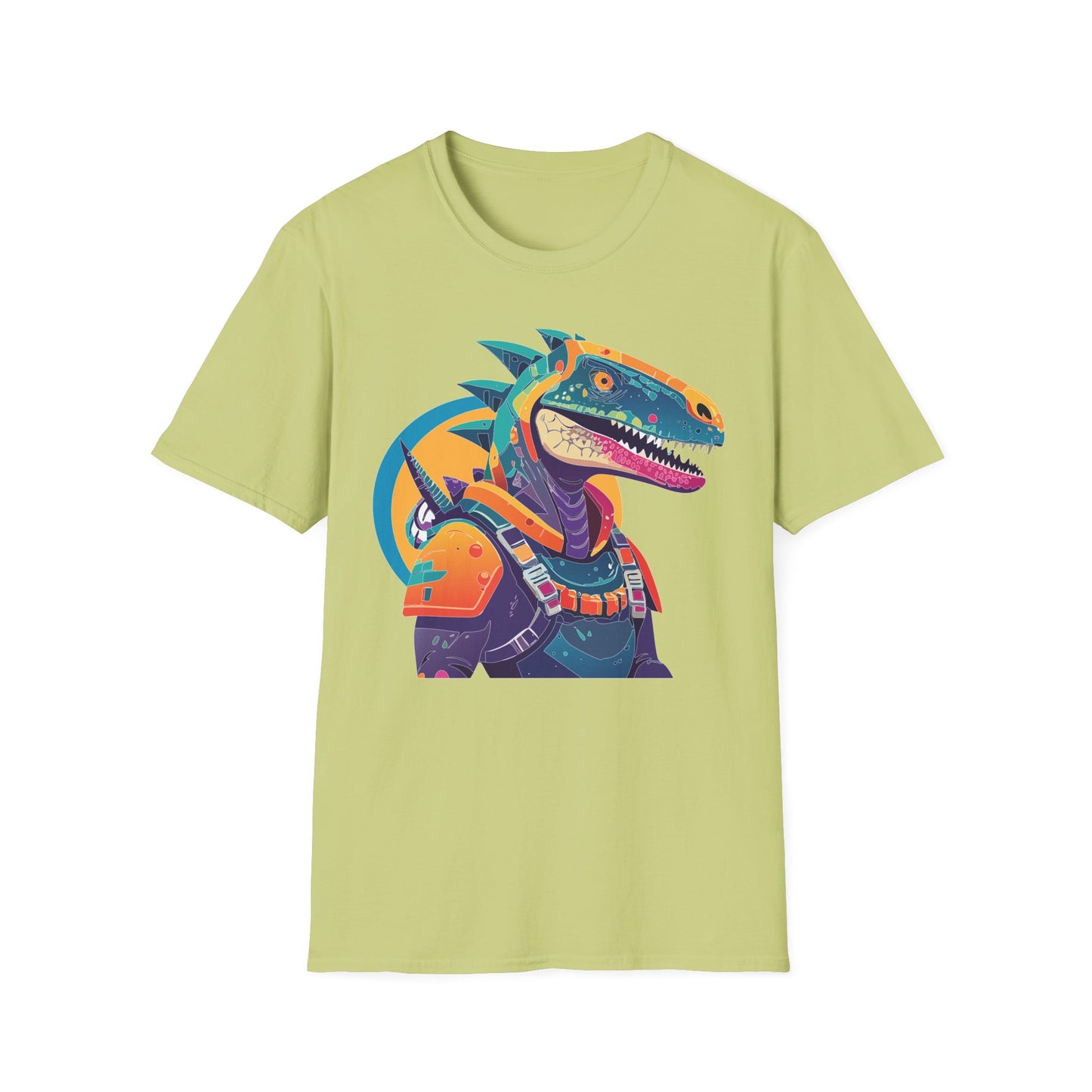 Unisex Alien Cosmos Shirt With Art Design Gildan Softstyle 64000 Short Sleeve Tee