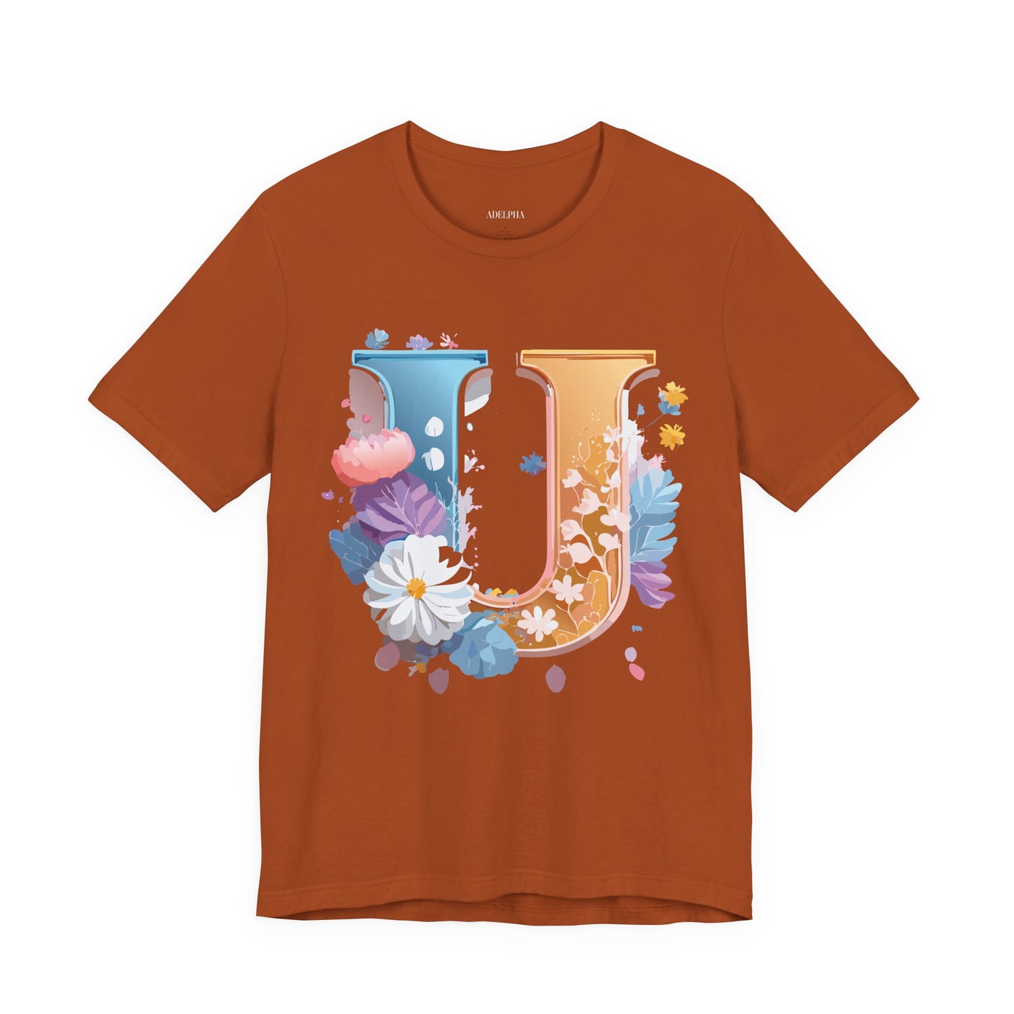 Letter Shirt, Letter U Shirt