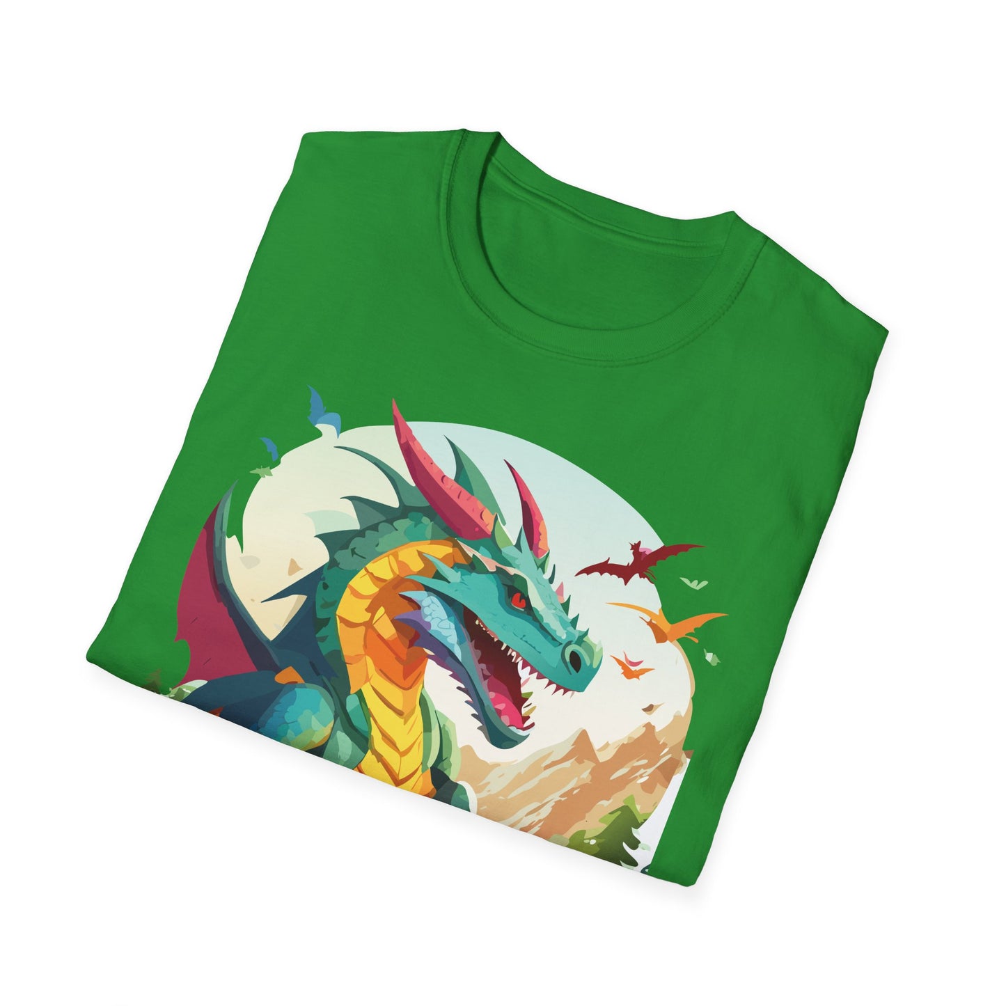 Dragon T Shirt, Dragon Shirt, Shirt with Animals, Animal Shirt