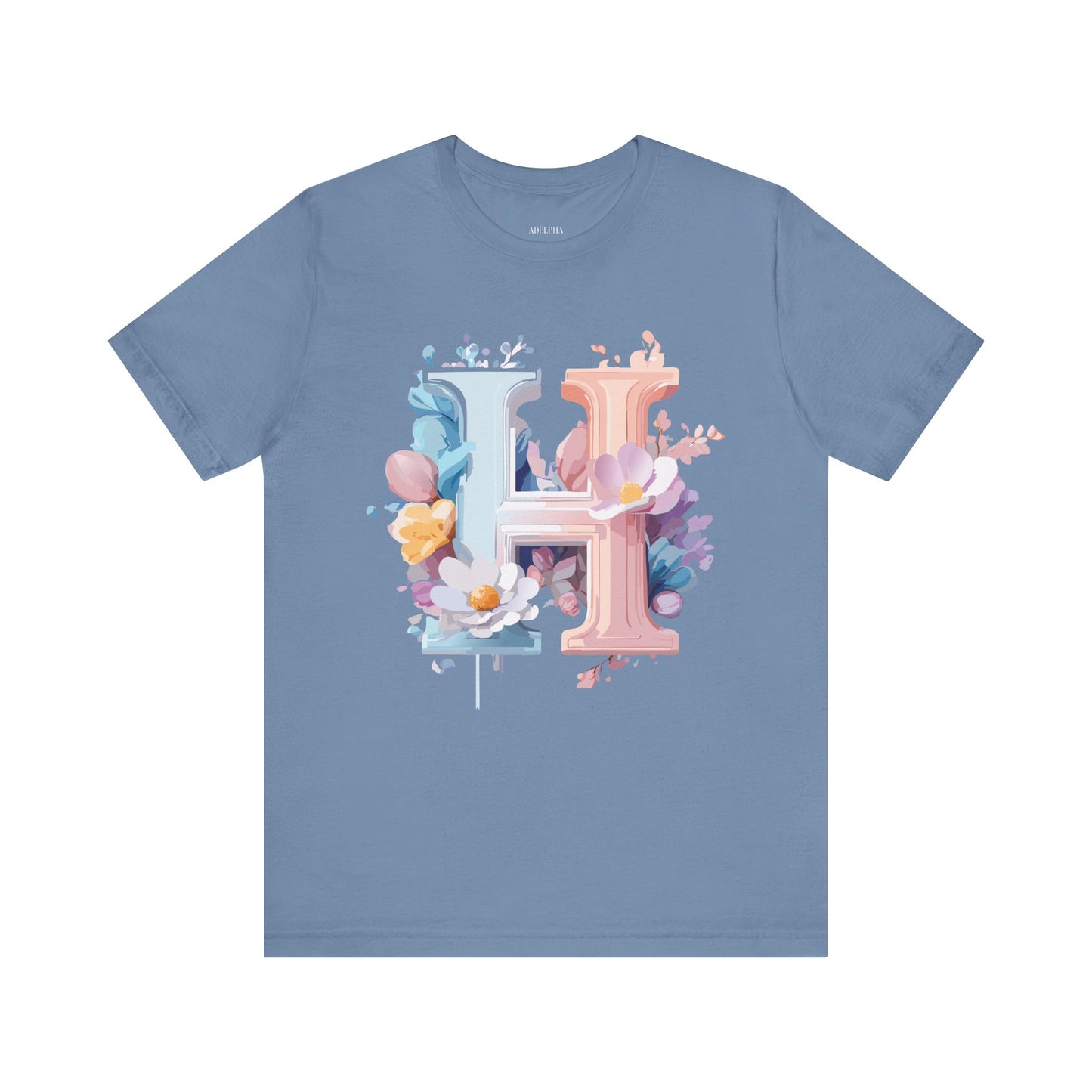 Letter Shirt, Letter H Shirt