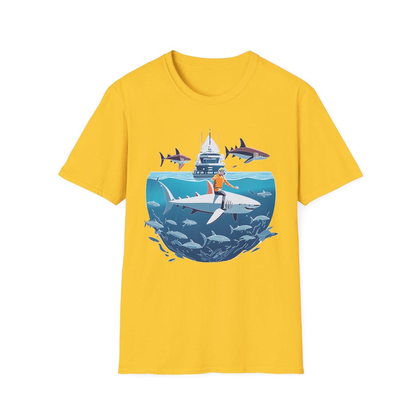 Ocean Tee Shirt, Ocean Shirt, Shirt with Ocean, U boat Tees, Shirt with U-Boat
