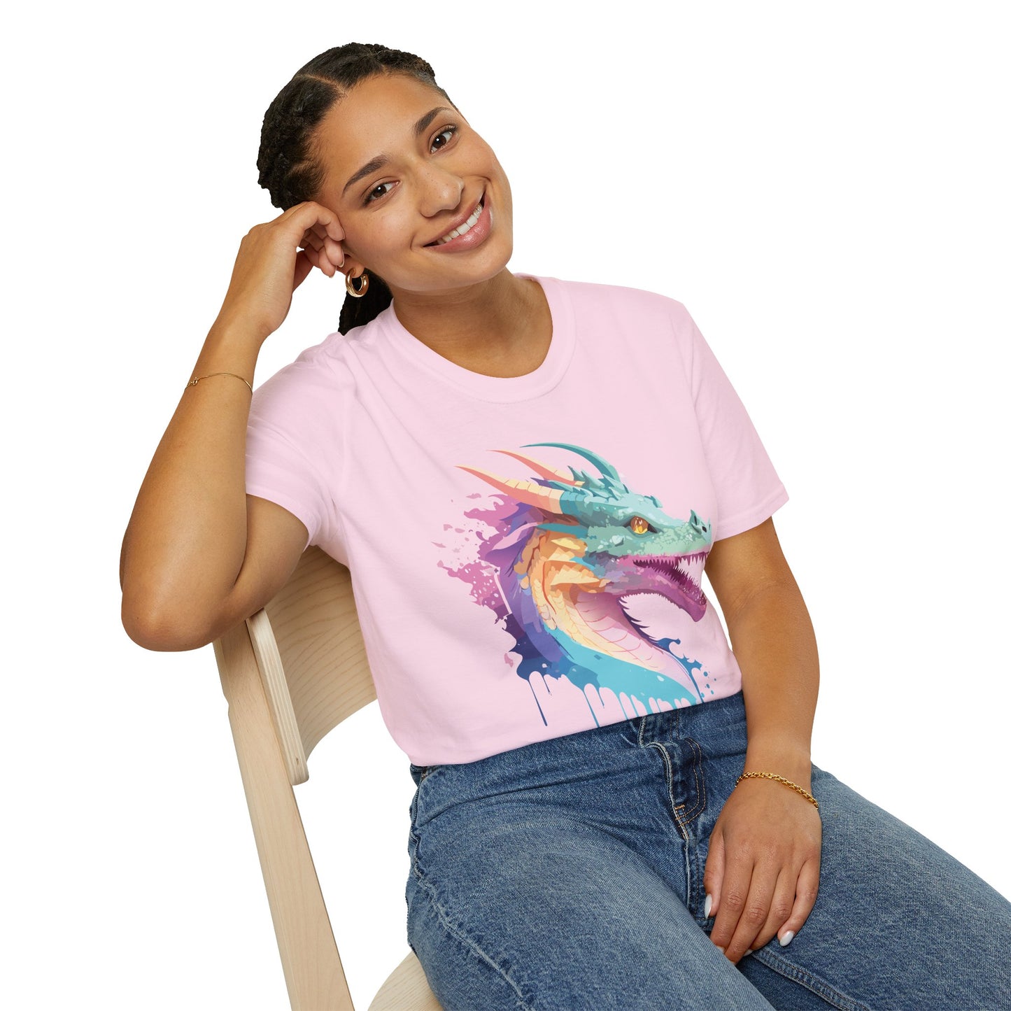 Dragon T Shirt, Dragon Shirt, Shirt with Animals, Animal Shirt
