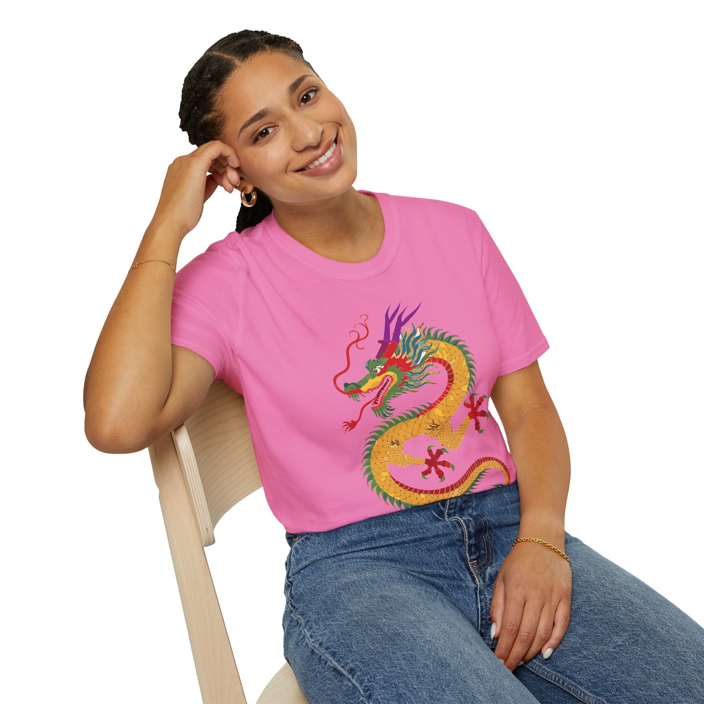 Dragon T Shirt, Dragon Shirt, Shirt with Animals, Animal Shirt