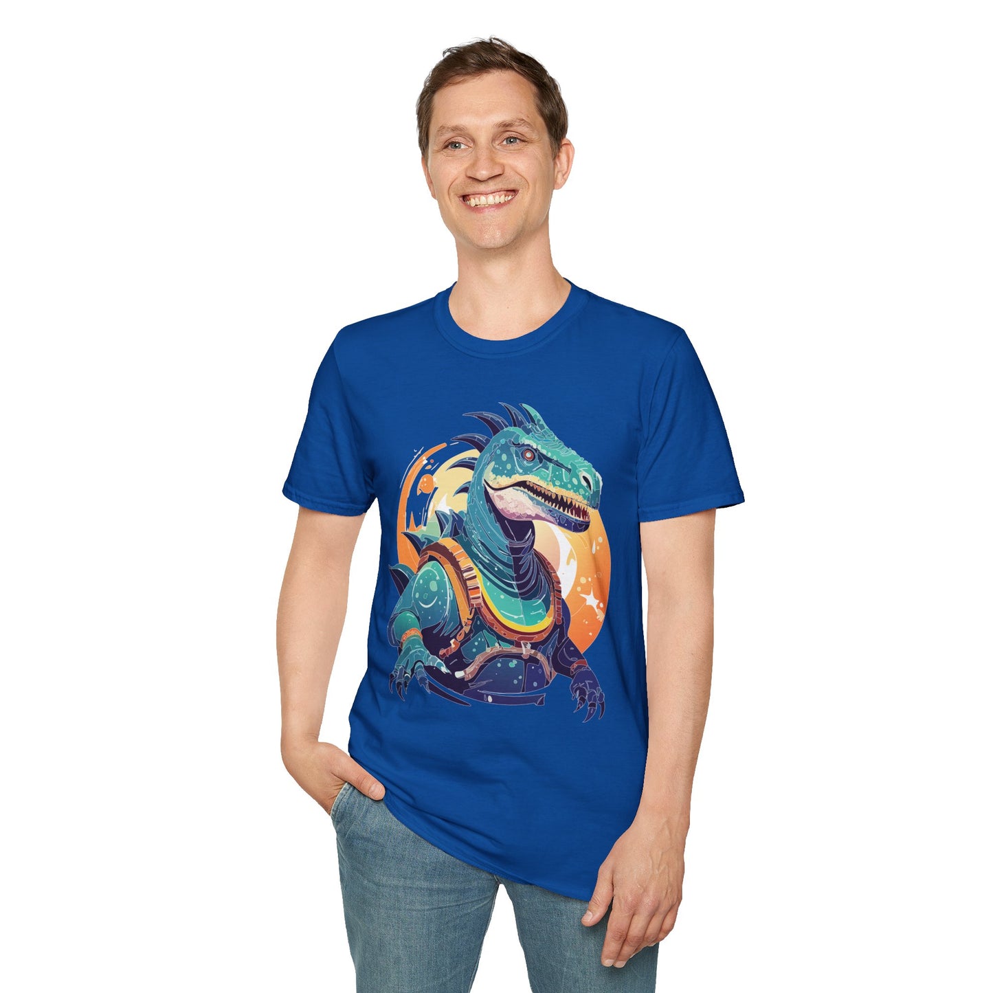 Alien T Shirt Cosmos Design Unisex Softstyle 64000 Graphic Artwork Tee With Aliens