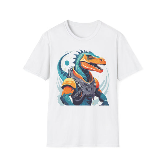 Gildan Alien Cosmos T Shirt Unisex Softstyle 64000 Cotton Tee With Alien Art Design Graphic Print