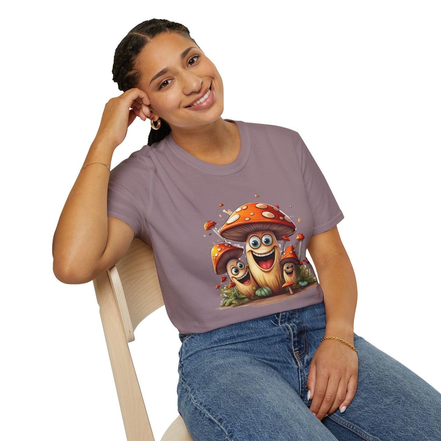Mashroom Tee Shirt, Mashroom Shirt, Shirt with Funny Mashroom, Shirt with Fungus