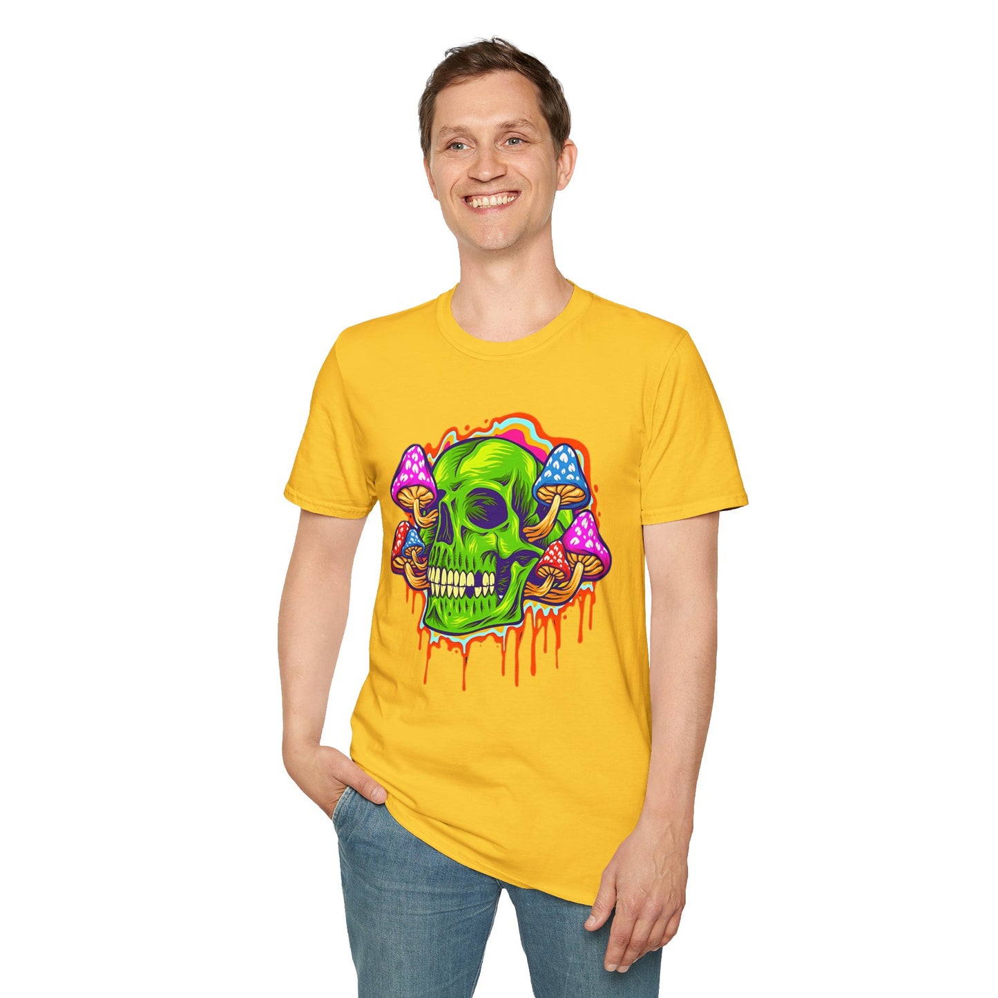 Skull Tee Shirt, Skeleton Shirt, Shirt with Skull, Shirt with Skeleton