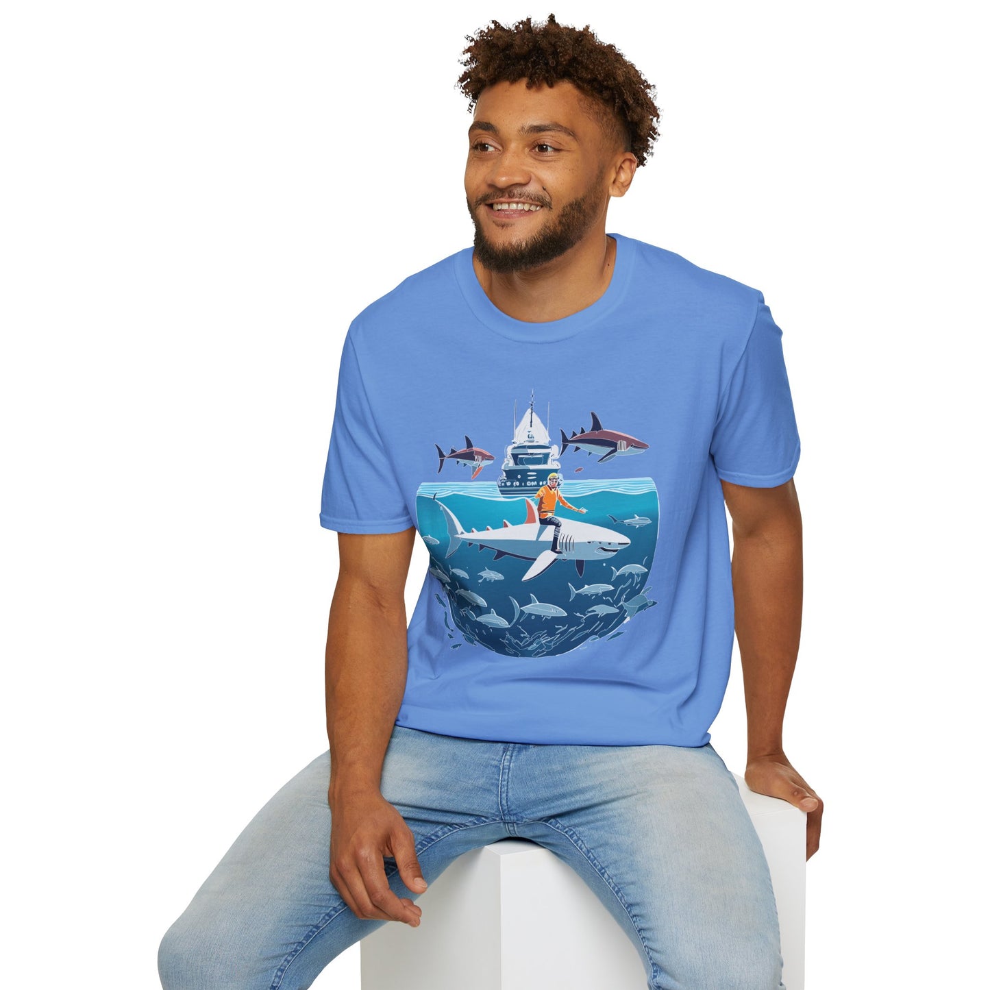 Ocean Tee Shirt, Ocean Shirt, Shirt with Ocean, U boat Tees, Shirt with U-Boat