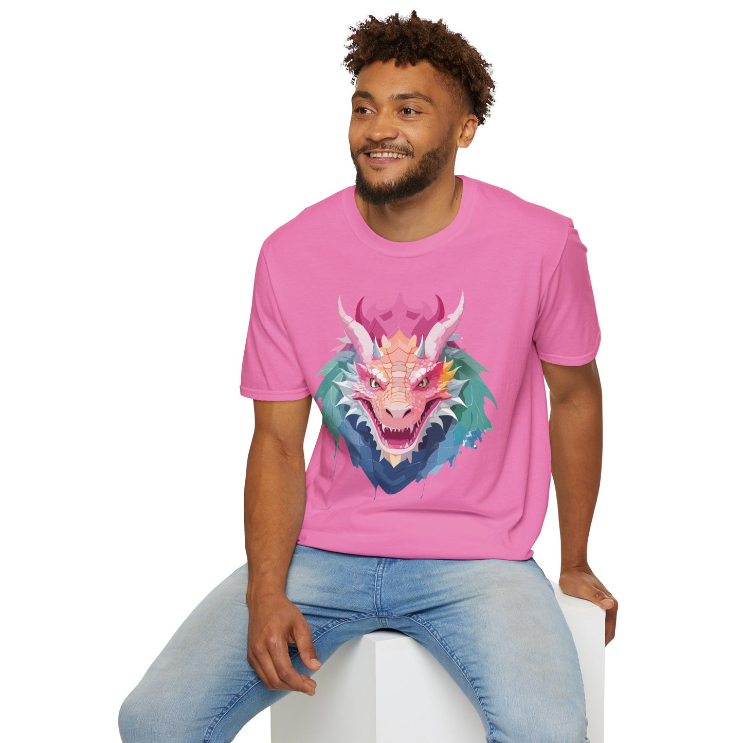 Dragon T Shirt, Dragon Shirt, Shirt with Animals, Animal Shirt