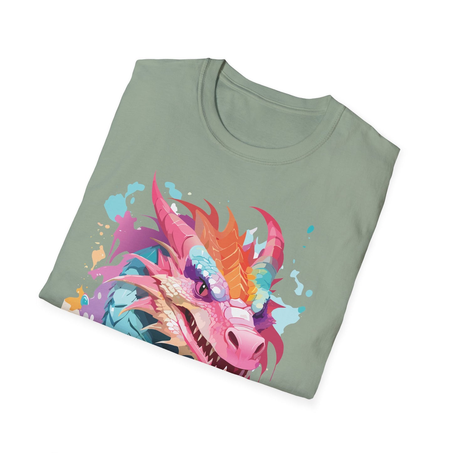 Dragon T Shirt, Dragon Shirt, Shirt with Animals, Animal Shirt