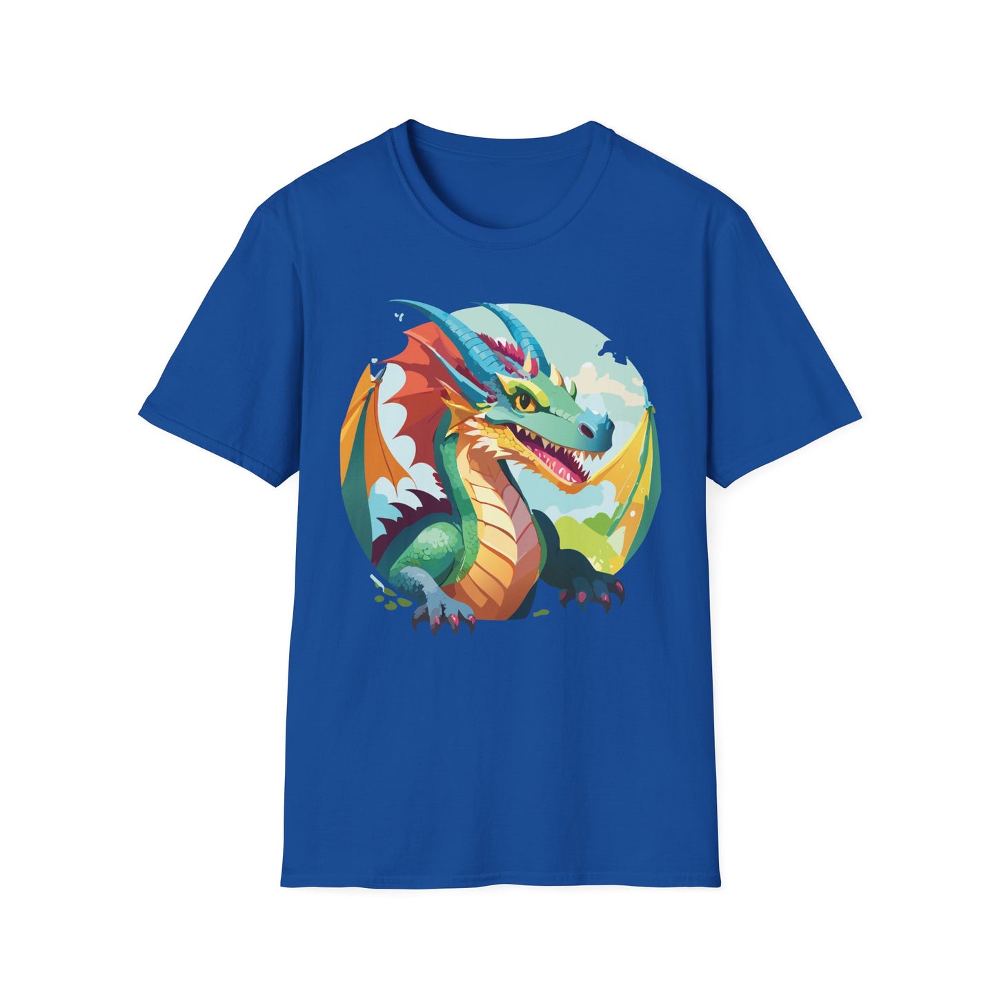 Dragon T Shirt, Dragon Shirt, Shirt with Animals, Animal Shirt