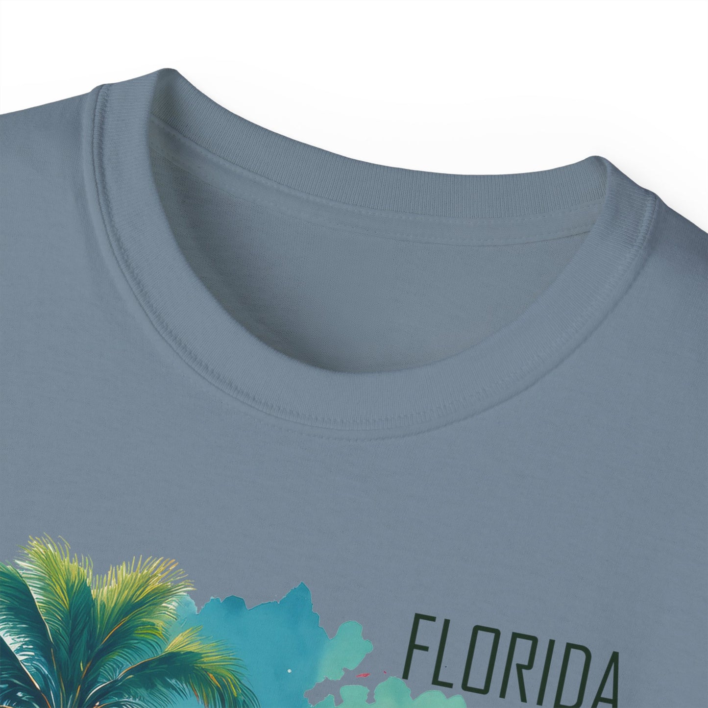Florida Graphic Unisex Cotton T‑Shirt 2