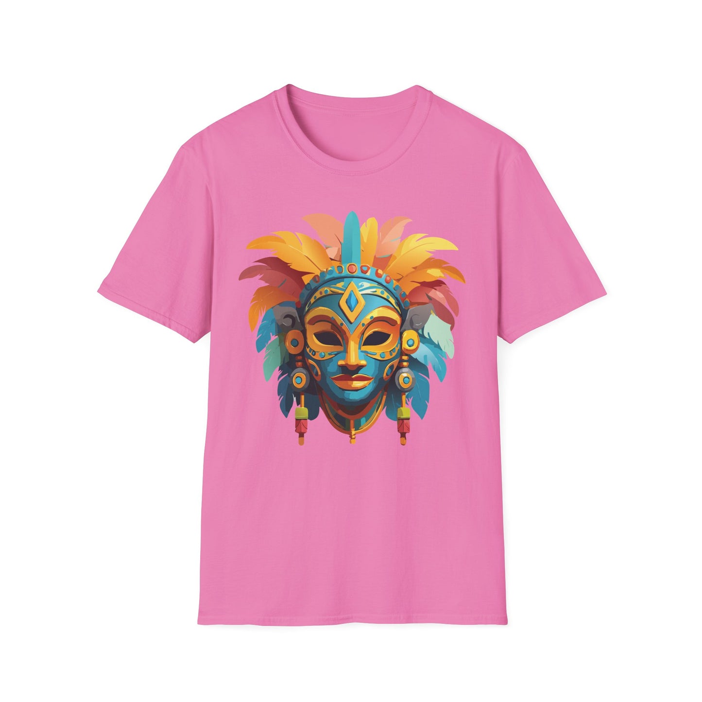 Mask Tee Shirt, Mask Shirt, Shirt with Mask, Masquerade Tees