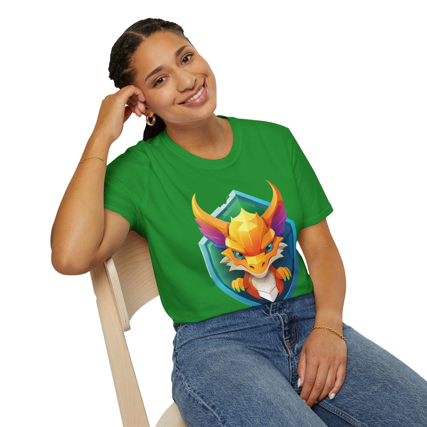 Dragon T Shirt, Dragon Shirt, Shirt with Animals, Animal Shirt