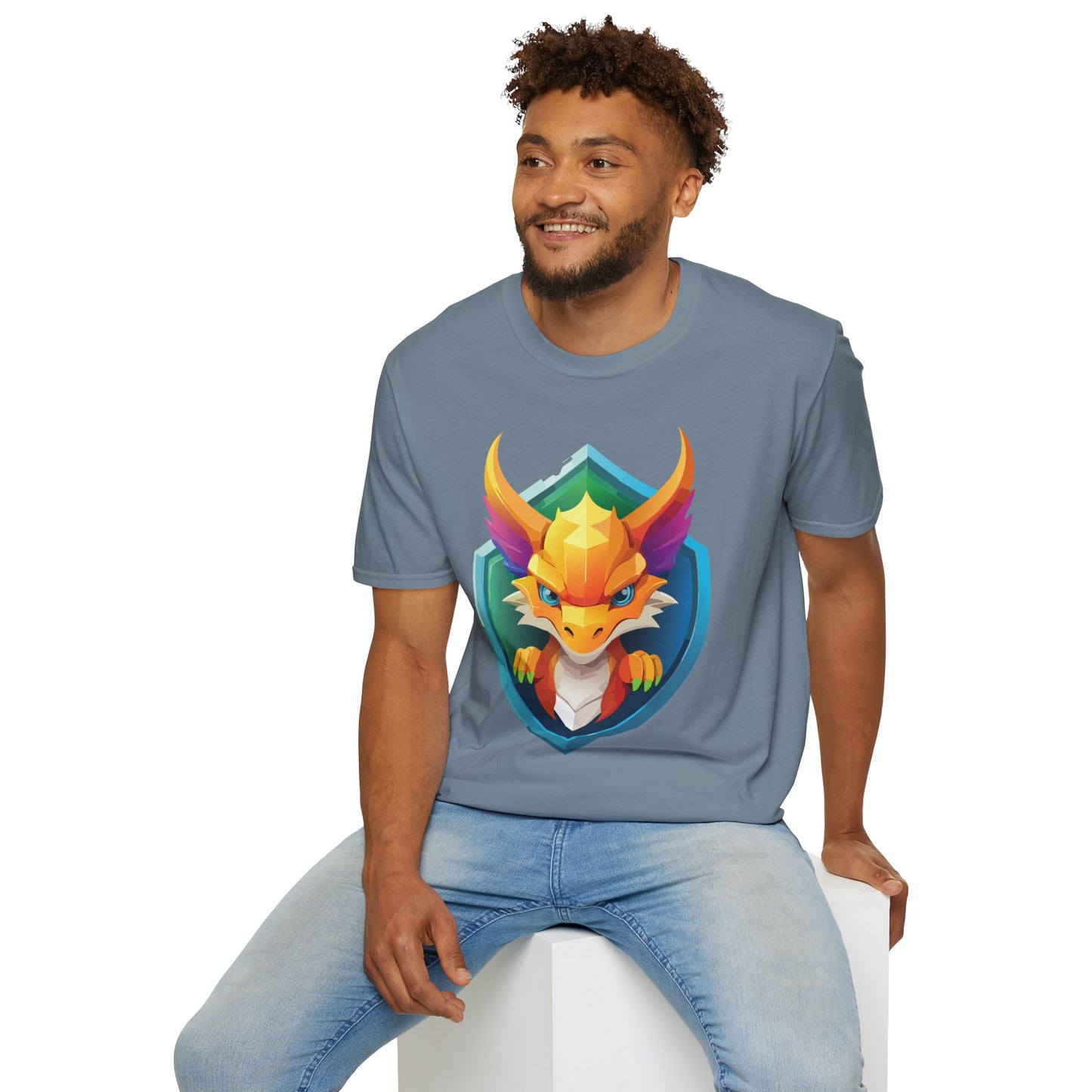Dragon T Shirt, Dragon Shirt, Shirt with Animals, Animal Shirt