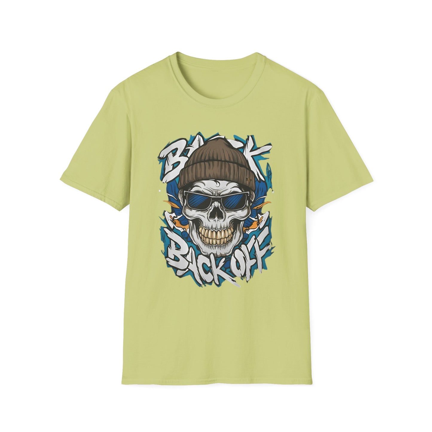 Gildan Softstyle Skull Tee Shirt Unisex Skeleton Design 100 Percent Cotton Graphic Tee