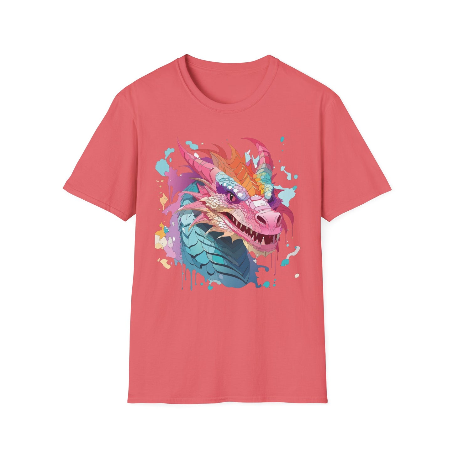 Dragon T Shirt, Dragon Shirt, Shirt with Animals, Animal Shirt