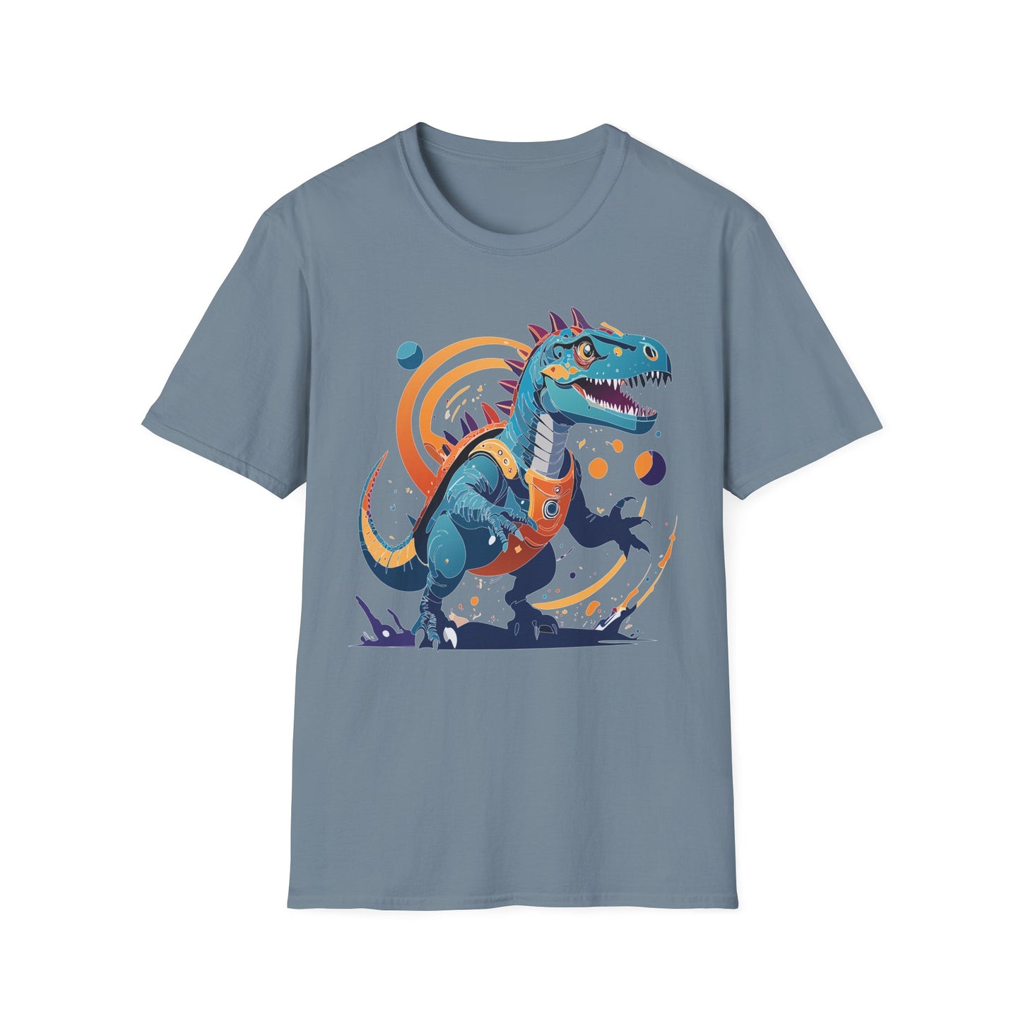 Unisex Alien T Shirt Cosmos Tee With Alien Design Gildan Softstyle 64000 Ring Spun Cotton