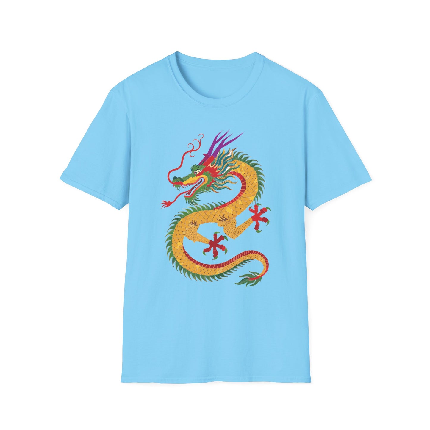 Dragon T Shirt, Dragon Shirt, Shirt with Animals, Animal Shirt