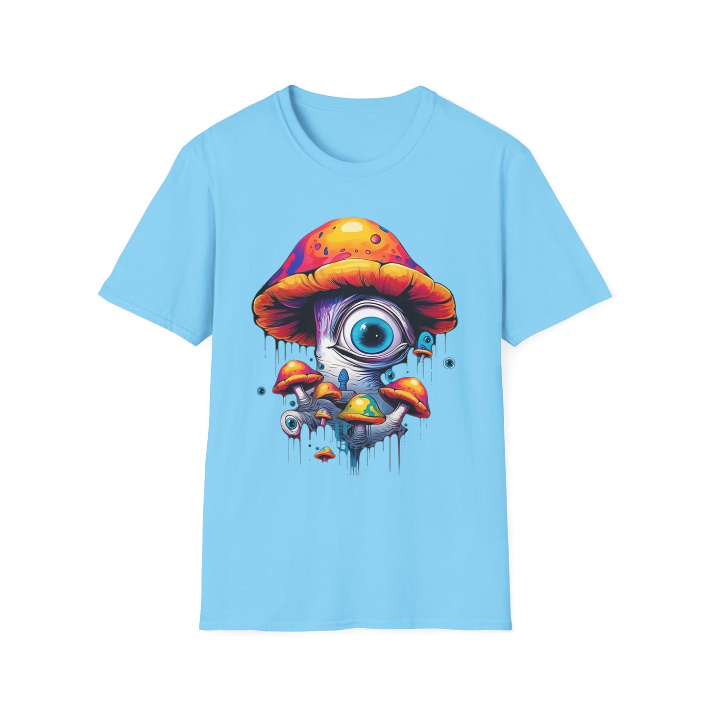 Mashroom Tee Shirt, Mashroom Shirt, Shirt with Funny Mashroom, Shirt with Fungus
