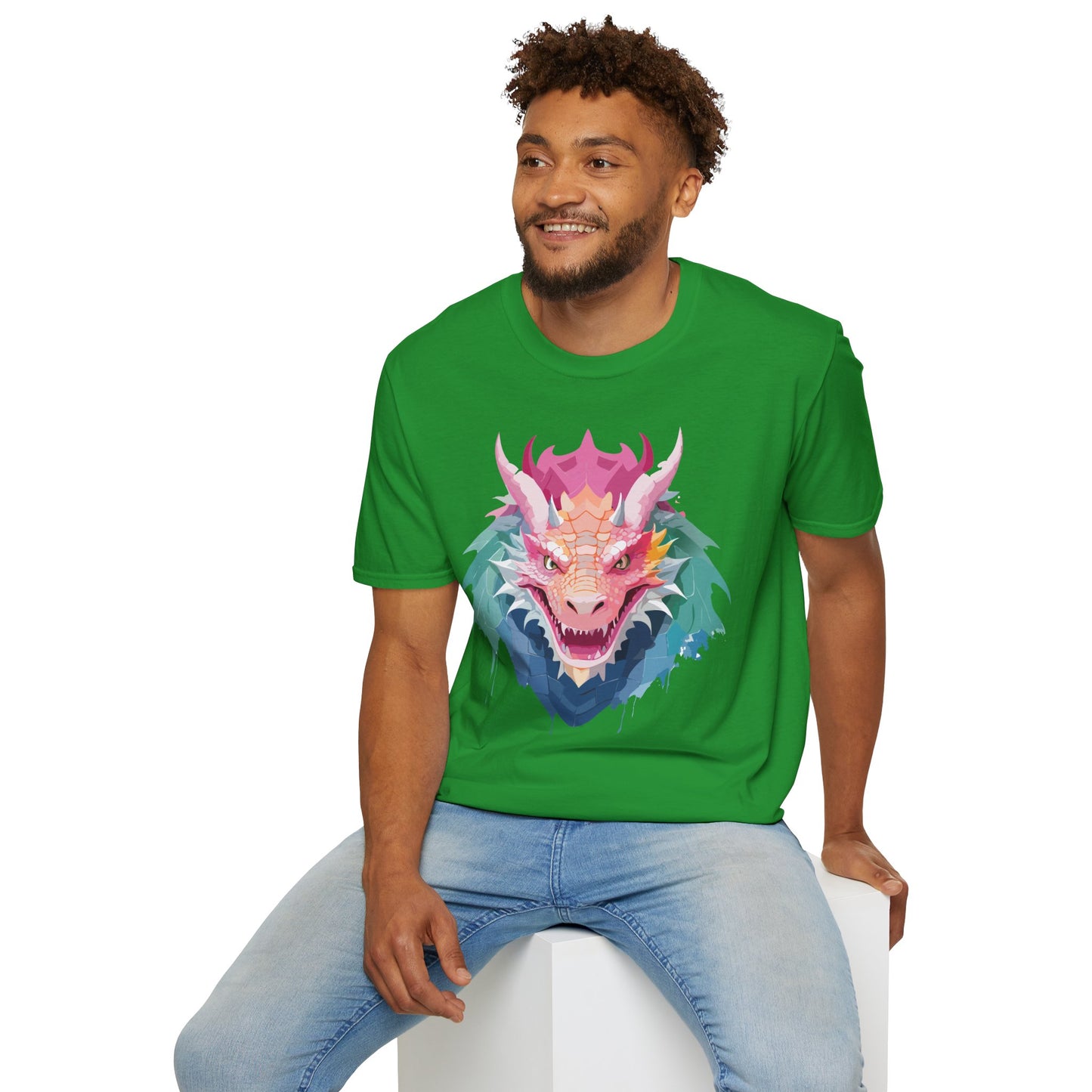 Dragon T Shirt, Dragon Shirt, Shirt with Animals, Animal Shirt