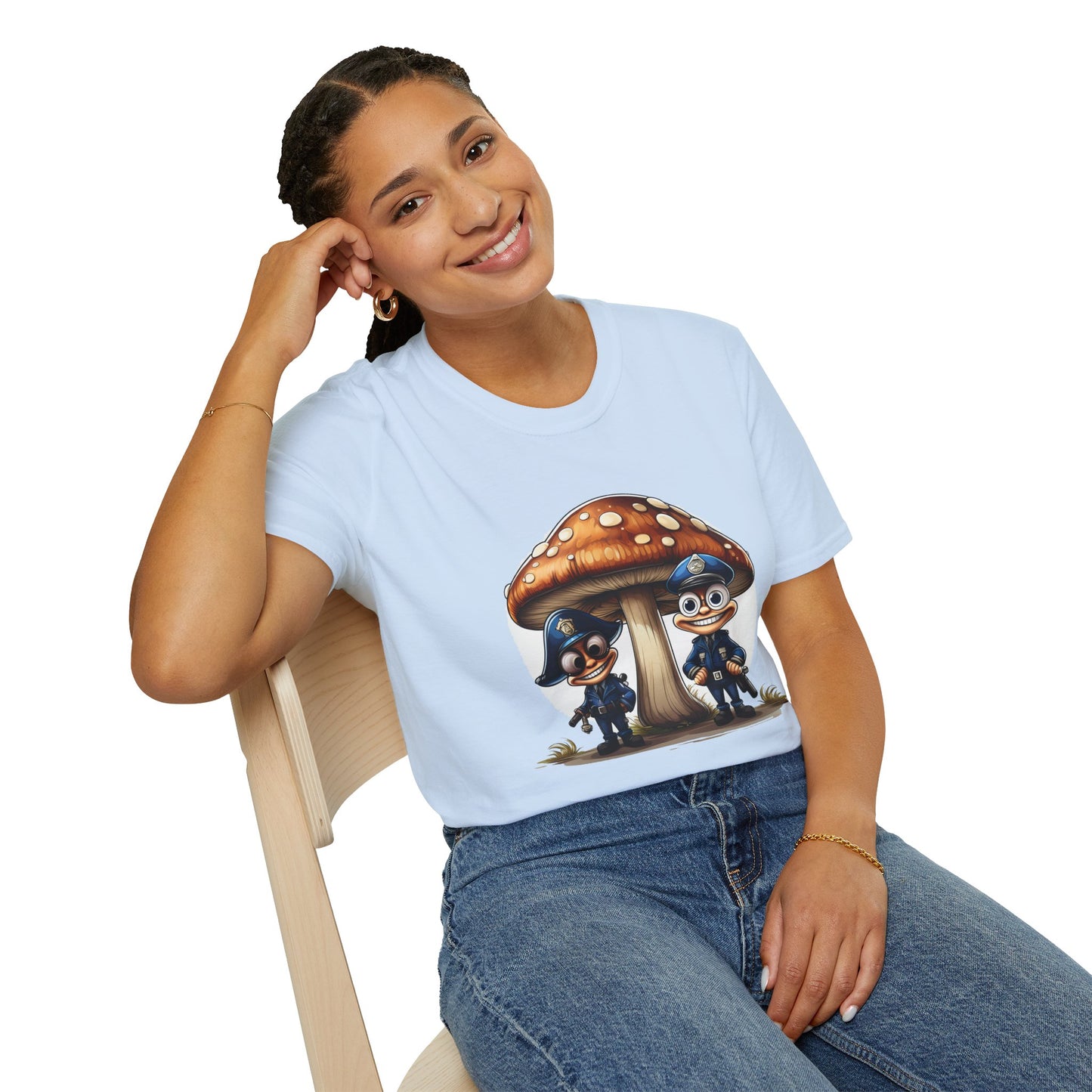 Mashroom Tee Shirt, Mashroom Shirt, Shirt with Funny Mashroom, Shirt with Fungus