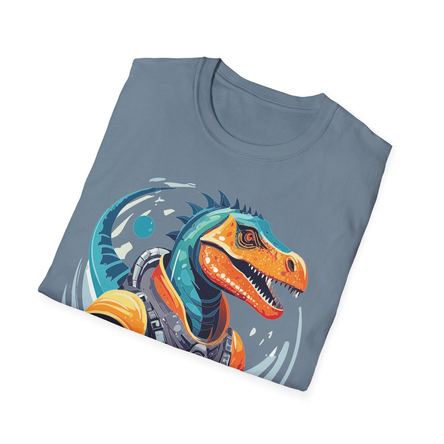 Gildan Alien Cosmos T Shirt Unisex Softstyle 64000 Cotton Tee With Alien Art Design Graphic Print