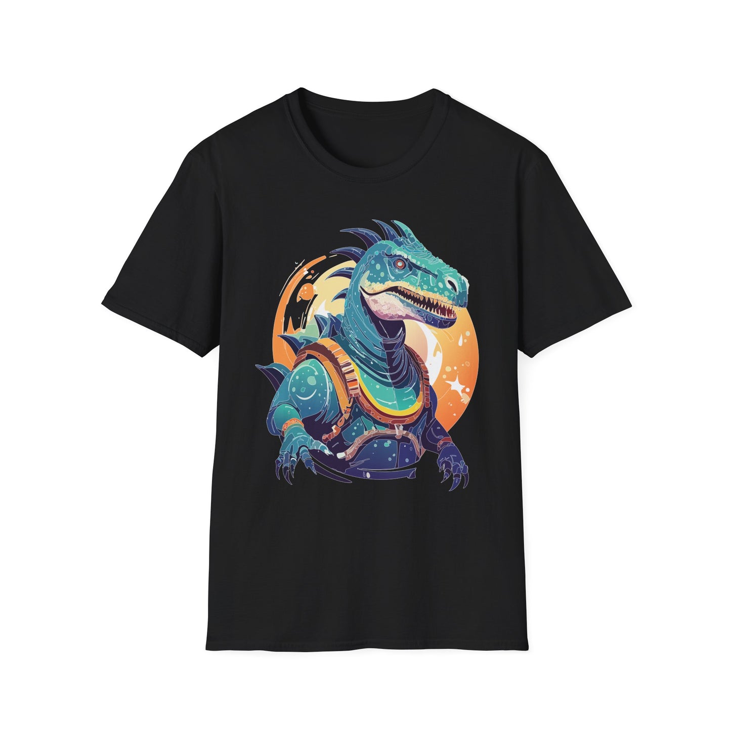 Alien T Shirt Cosmos Design Unisex Softstyle 64000 Graphic Artwork Tee With Aliens