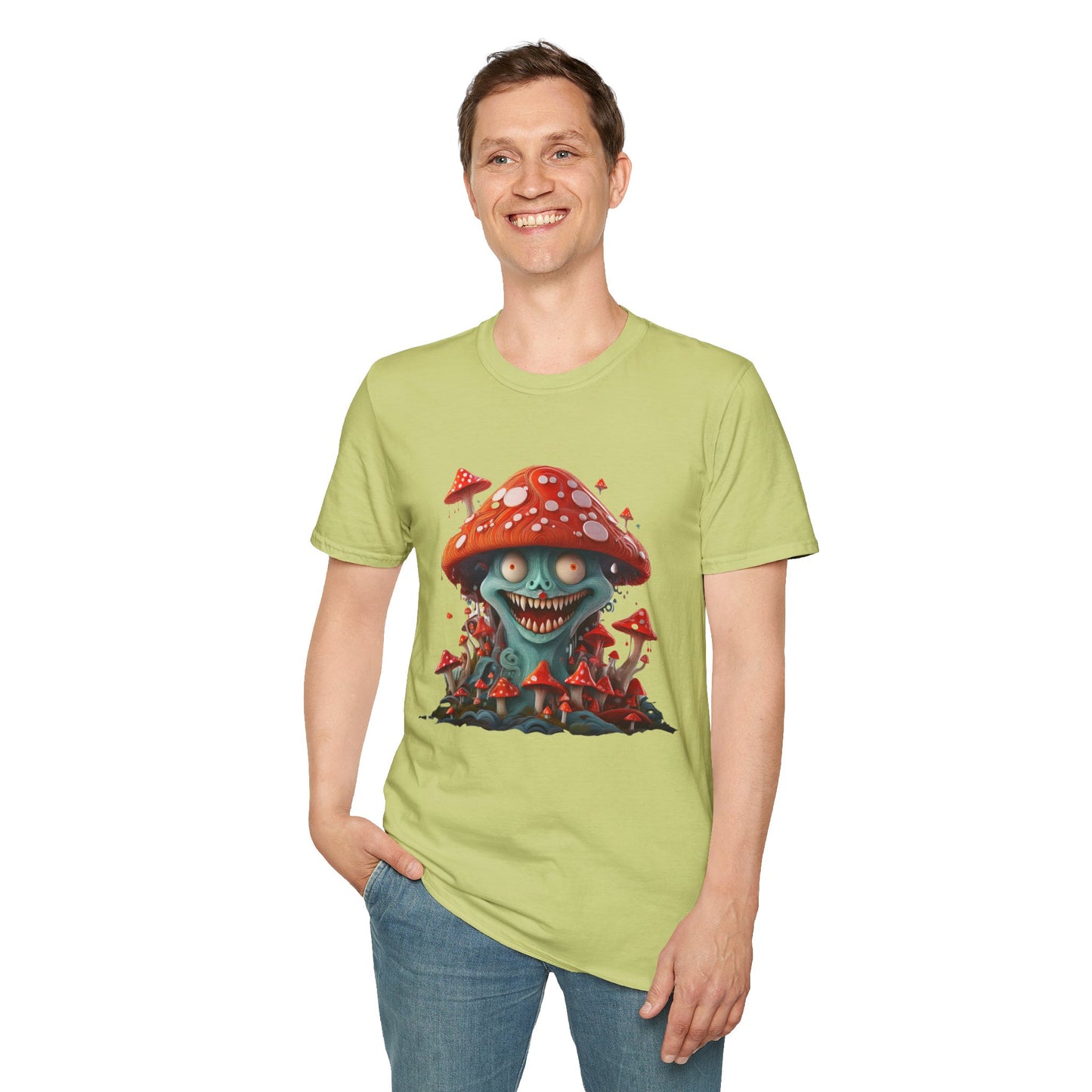 Mashroom Tee Shirt, Mashroom Shirt, Shirt with Funny Mashroom, Shirt with Fungus
