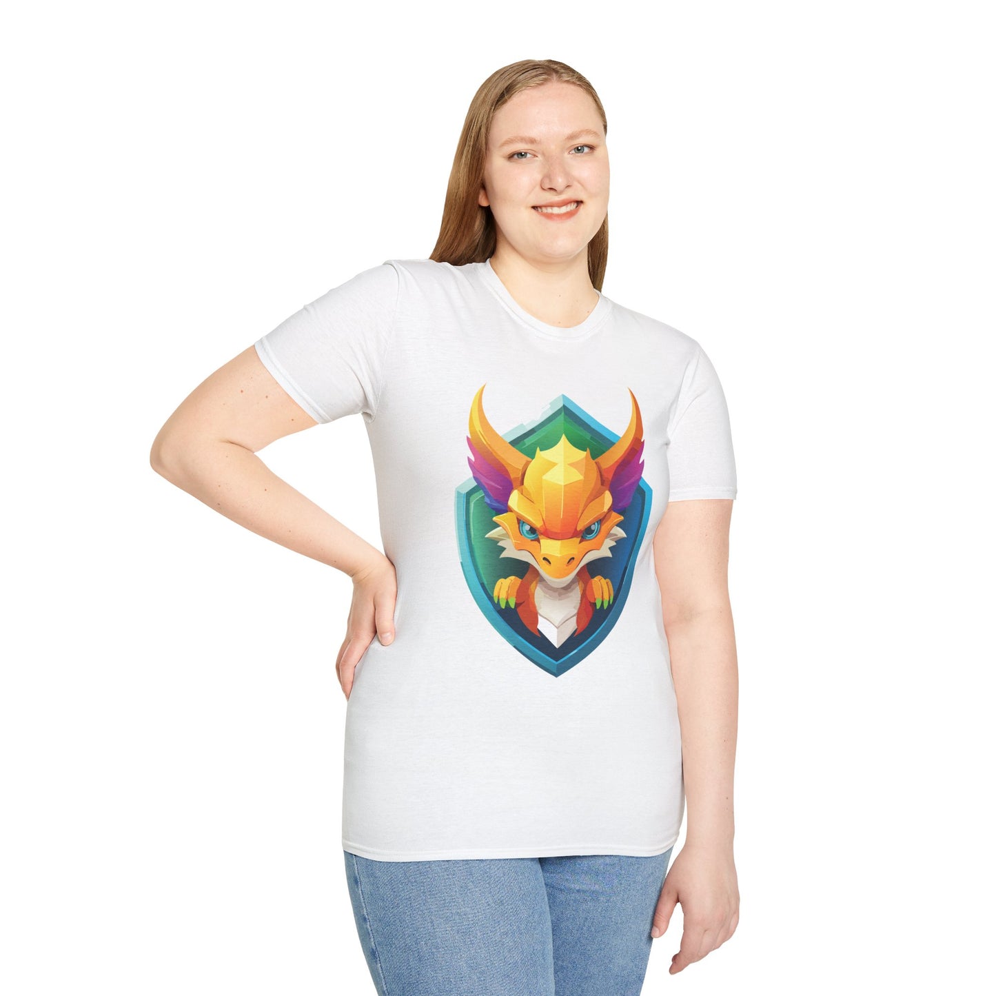 Dragon T Shirt, Dragon Shirt, Shirt with Animals, Animal Shirt