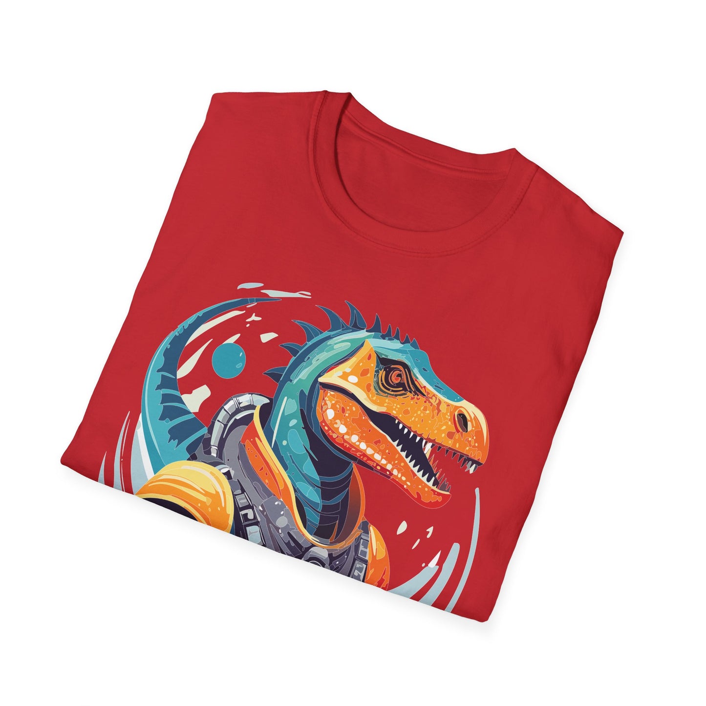 Gildan Alien Cosmos T Shirt Unisex Softstyle 64000 Cotton Tee With Alien Art Design Graphic Print