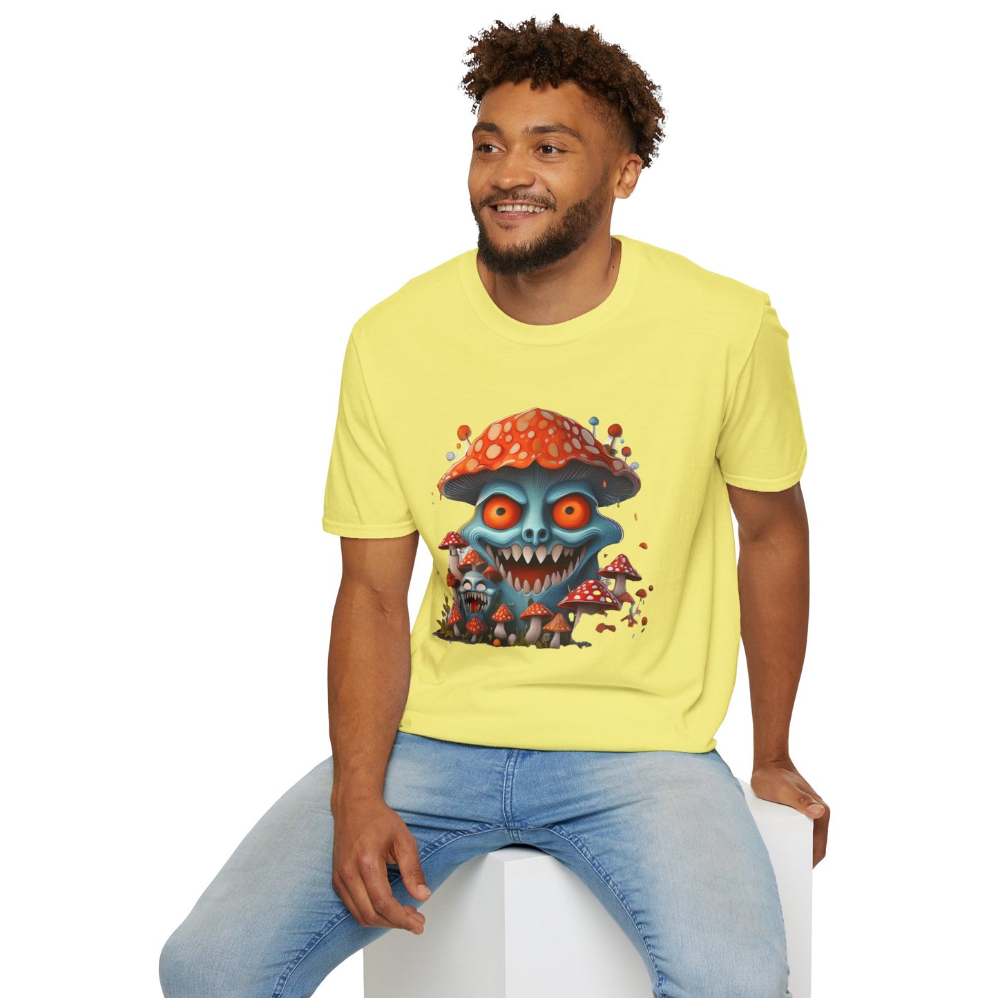 Mashroom Tee Shirt, Mashroom Shirt, Shirt with Funny Mashroom, Shirt with Fungus